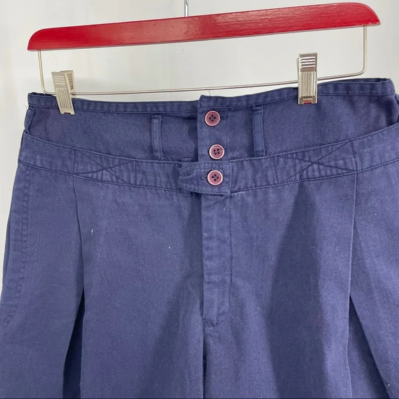 Vintage high waisted baggy shorts Outback Red 10 - Picture 3 of 4